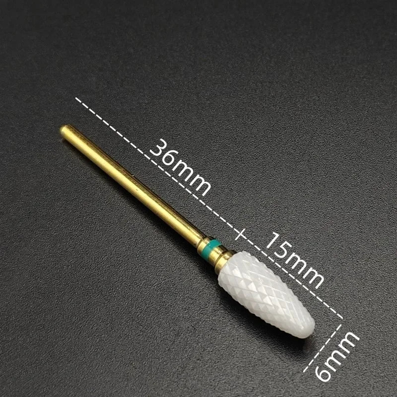 Ceramic Drill Bit – Electric Filing Accessory for Manicure Tools