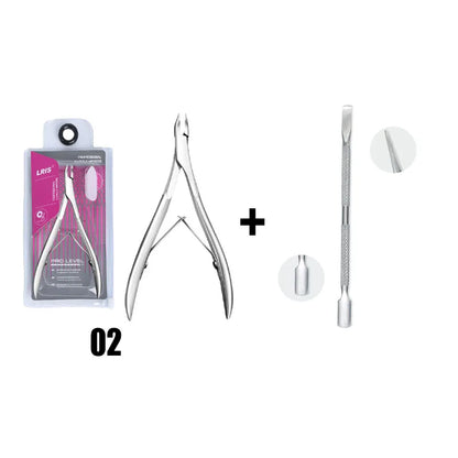 Precision Cuticle Nipper – Stainless Steel Nail Trimmer for Manicures & Pedicures