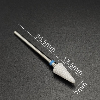 Ceramic Drill Bit – Electric Filing Accessory for Manicure Tools