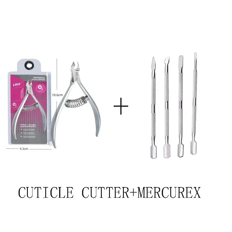 Precision Cuticle Nipper – Stainless Steel Nail Trimmer for Manicures & Pedicures