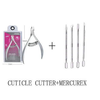 Precision Cuticle Nipper – Stainless Steel Nail Trimmer for Manicures & Pedicures