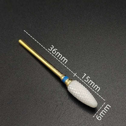 Ceramic Drill Bit – Electric Filing Accessory for Manicure Tools