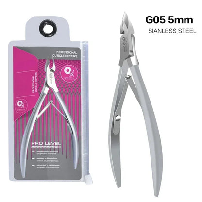 SharpEase Cuticle Scissors Tool – Stainless Steel Nipper for Dead Skin Removal