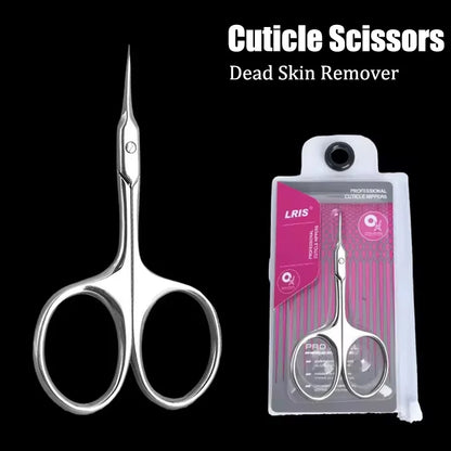 Professional Russian Dead Skin Scissors - Ultra Sharp Stainless Steel Manicure Tool for Exfoliation & Cuticle Care