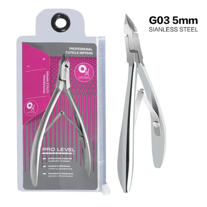 SharpEase Cuticle Scissors Tool – Stainless Steel Nipper for Dead Skin Removal