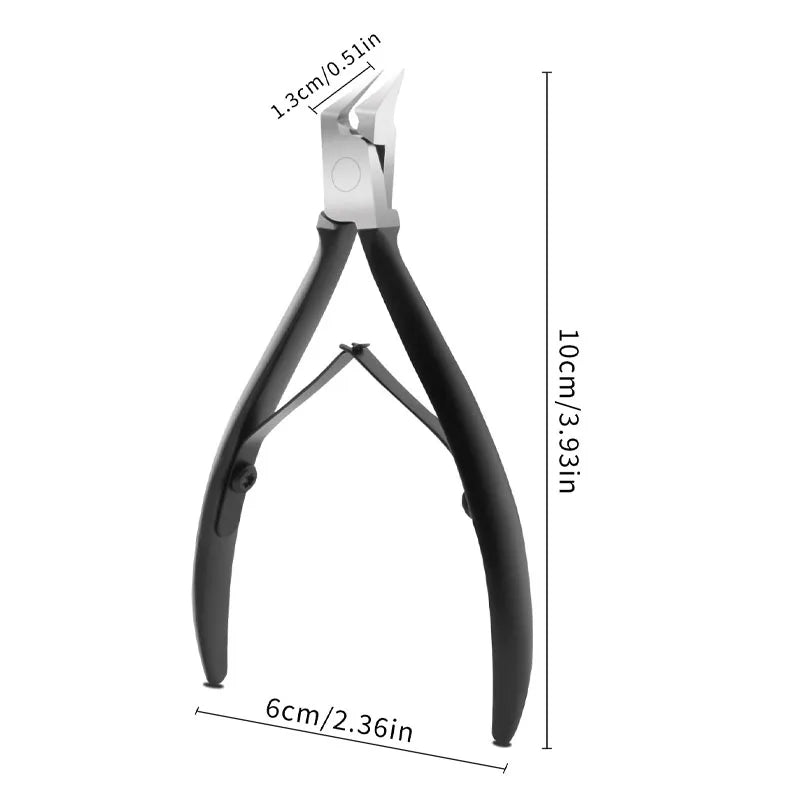 Precision Cuticle Nipper – Stainless Steel Nail Trimmer for Manicures & Pedicures