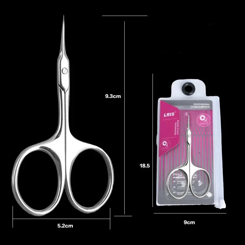 Professional Russian Dead Skin Scissors - Ultra Sharp Stainless Steel Manicure Tool for Exfoliation & Cuticle Care