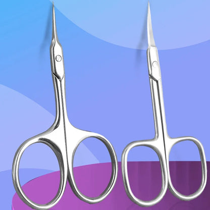 Professional Russian Dead Skin Scissors - Ultra Sharp Stainless Steel Manicure Tool for Exfoliation & Cuticle Care