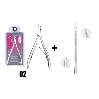 Precision Cuticle Nipper – Stainless Steel Nail Trimmer for Manicures & Pedicures