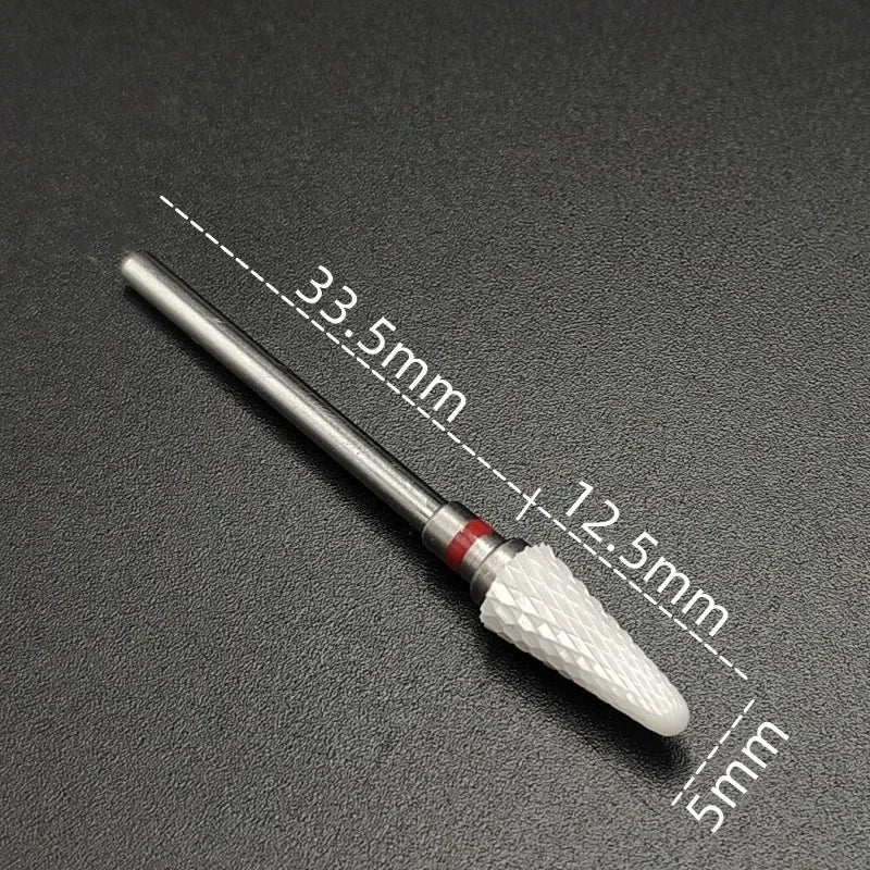 Ceramic Drill Bit – Electric Filing Accessory for Manicure Tools