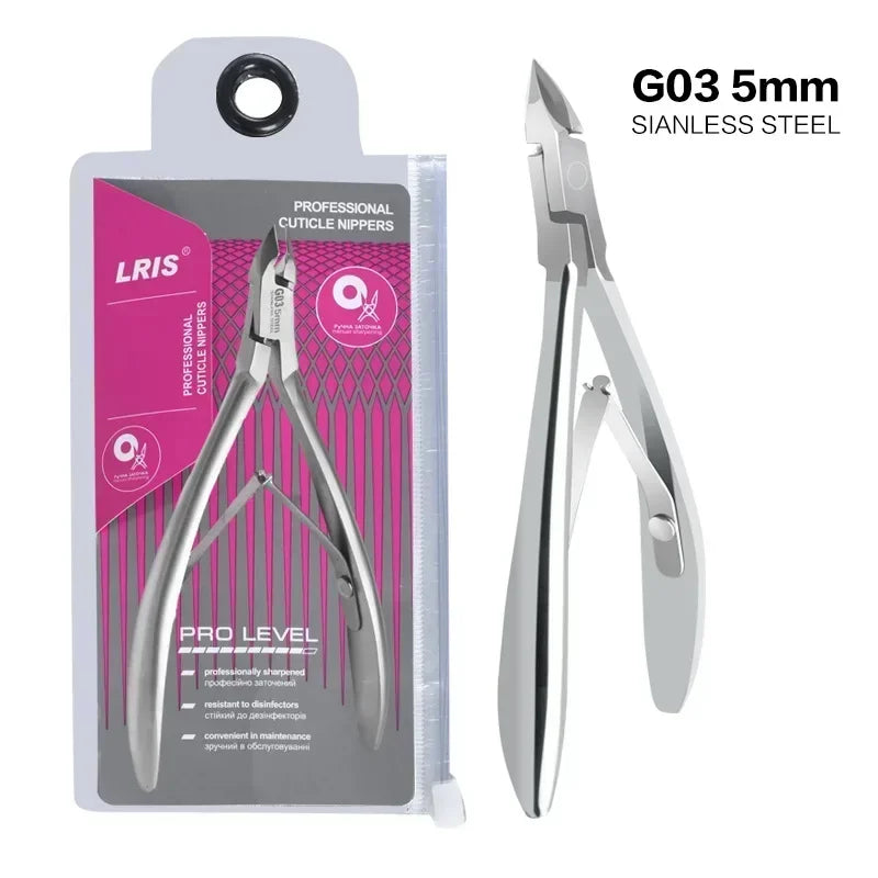 Precision Cuticle Nipper – Stainless Steel Nail Trimmer for Manicures & Pedicures